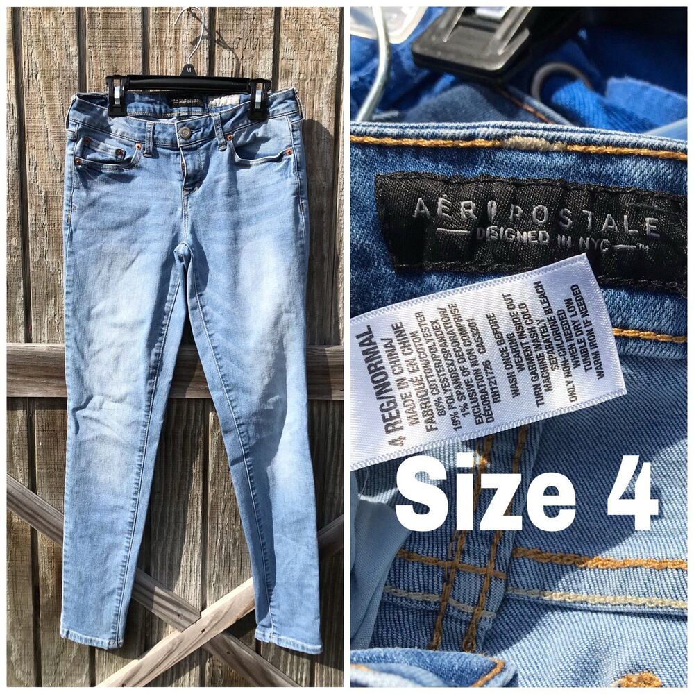 Aeropostale Size 4 Skinny Jeans
